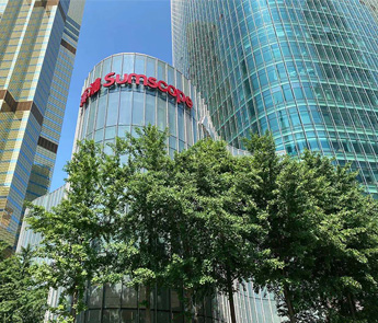 上海未來資產(chǎn)大廈發(fā)光字工程